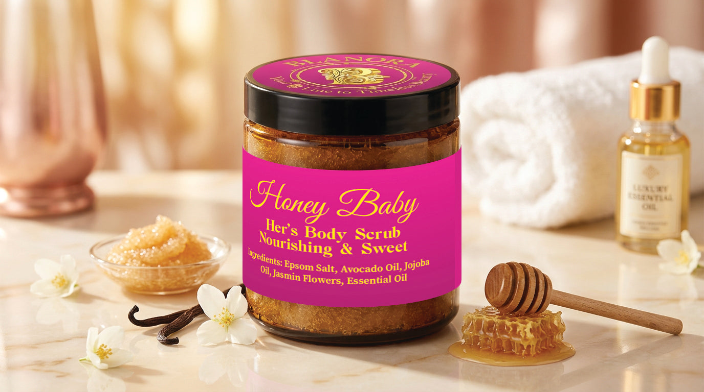 Body Scrub (Hers): Honey Baby